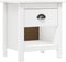 vidaXL - Nachtkastjes - 2 - st - Hill - Range - 46x35x49,5 - cm - massief - grenenhout