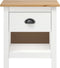 vidaXL - Nachtkastjes - 2 - st - Hill - Range - 46x35x49,5 - cm - massief - grenenhout