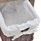 vidaXL - Nachtkastjes - 2 - st - hout - bruin