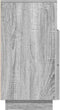 vidaXL - Nachtkastjes - 2 - st - met - 2 - lades - 36x36x68 - cm - grijs - sonoma - eiken