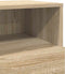 vidaXL - Nachtkastjes - 2 - st - met - 2 - lades - 36x36x68 - cm - sonoma - eikenkleurig