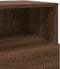 vidaXL - Nachtkastjes - 2 - st - met - 2 - lades - 36x36x68 - cm - bruin - eikenkleurig
