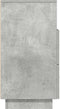 vidaXL - Nachtkastjes - 2 - st - met - 2 - lades - 36x36x68 - cm - betongrijs