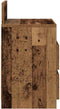 vidaXL - Nachtkastjes - 2 - st - met - 2 - lades - 40x33x60 - cm - oud - houtkleurig