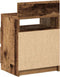 vidaXL - Nachtkastjes - 2 - st - met - 2 - lades - 40x33x60 - cm - oud - houtkleurig