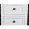 vidaXL - Nachtkastjes - 2 - st - met - 2 - lades - MDF - wit