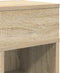 vidaXL - Nachtkastjes - 2 - st - met - lade - 25x31x66 - cm - sonoma - eikenkleurig