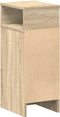 vidaXL - Nachtkastjes - 2 - st - met - lade - 25x31x66 - cm - sonoma - eikenkleurig