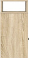 vidaXL - Nachtkastjes - 2 - st - met - lade - 25x31x66 - cm - sonoma - eikenkleurig