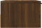vidaXL - Nachtkastjes - 2 - st - wandgemonteerd - 34x30x20 - cm - bruin - eikenkleur