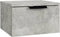 vidaXL - Nachtkastjes - 2 - st - wandgemonteerd - 34x30x20 - cm - betongrijs