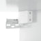 vidaXL - Nachtkastjes - 2 - st - wandgemonteerd - 35x35x20 - cm - hoogglans - wit