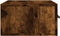 vidaXL - Nachtkastjes - 2 - st - wandgemonteerd - 35x35x20 - cm - gerookt - eikenkleur