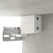 vidaXL - Nachtkastjes - 2 - st - wandgemonteerd - 35x35x20 - cm - betongrijs