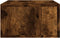 vidaXL - Nachtkastjes - 2 - st - wandgemonteerd - 35x35x20 - cm - gerookt - eikenkleur