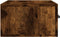 vidaXL - Nachtkastjes - 2 - st - wandgemonteerd - 35x35x20 - cm - gerookt - eikenkleur