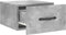 vidaXL - Nachtkastjes - 2 - st - wandgemonteerd - 35x35x20 - cm - betongrijs