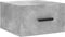 vidaXL - Nachtkastjes - 2 - st - wandgemonteerd - 35x35x20 - cm - betongrijs
