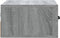 vidaXL - Nachtkastjes - 2 - st - wandgemonteerd - 35x35x20 - cm - grijs - sonoma - eiken