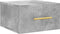 vidaXL - Nachtkastjes - 2 - st - wandgemonteerd - 35x35x20 - cm - betongrijs
