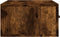 vidaXL - Nachtkastjes - 2 - st - wandgemonteerd - 35x35x20 - cm - gerookt - eikenkleur