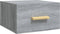 vidaXL - Nachtkastjes - 2 - st - wandgemonteerd - 35x35x20 - cm - grijs - sonoma - eiken
