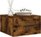 vidaXL - Nachtkastjes - 2 - st - wandgemonteerd - 35x35x20 - cm - gerookt - eikenkleur