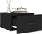vidaXL - Nachtkastjes - 2 - st - wandgemonteerd - 35x35x20 - cm - zwart