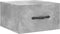 vidaXL - Nachtkastjes - 2 - st - wandgemonteerd - 35x35x20 - cm - betongrijs