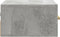 vidaXL - Nachtkastjes - 2 - st - wandgemonteerd - 35x35x20 - cm - betongrijs