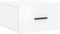vidaXL - Nachtkastjes - 2 - st - wandgemonteerd - 35x35x20 - cm - hoogglans - wit