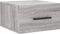 vidaXL - Nachtkastjes - 2 - st - wandgemonteerd - 35x35x20 - cm - grijs - sonoma - eiken