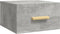vidaXL - Nachtkastjes - 2 - st - wandgemonteerd - 35x35x20 - cm - betongrijs
