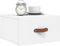 vidaXL - Nachtkastjes - 2 - st - wandgemonteerd - 35x35x20 - cm - wit