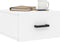 vidaXL - Nachtkastjes - 2 - st - wandgemonteerd - 35x35x20 - cm - wit