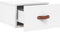 vidaXL - Nachtkastjes - 2 - st - wandgemonteerd - 35x35x20 - cm - wit