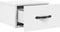 vidaXL - Nachtkastjes - 2 - st - wandgemonteerd - 35x35x20 - cm - wit