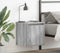 vidaXL - Nachtkastjes - 2 - st - wandgemonteerd - 38x34x40 - cm - grijs - sonoma - eiken