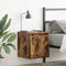 vidaXL - Nachtkastjes - 2 - st - wandgemonteerd - 38x34x40 - cm - gerookt - eikenkleur