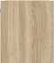 vidaXL - Nachtkastjes - 2 - st - wandgemonteerd - 38x34x40 - cm - sonoma - eikenkleur