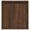 vidaXL - Nachtkastjes - 2 - st - wandgemonteerd - 38x34x40 - cm - bruin - eikenkleur
