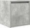 vidaXL - Nachtkastjes - 2 - st - wandgemonteerd - 38x34x40 - cm - betongrijs