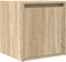 vidaXL - Nachtkastjes - 2 - st - wandgemonteerd - 38x34x40 - cm - sonoma - eikenkleur