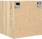vidaXL - Nachtkastjes - 2 - st - wandgemonteerd - 38x34x40 - cm - sonoma - eikenkleur