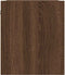 vidaXL - Nachtkastjes - 2 - st - wandgemonteerd - 38x34x40 - cm - bruin - eikenkleur