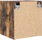 vidaXL - Nachtkastjes - 2 - st - wandgemonteerd - 38x34x40 - cm - gerookt - eikenkleur