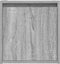 vidaXL - Nachtkastjes - 2 - st - wandgemonteerd - 38x34x40 - cm - grijs - sonoma - eiken