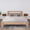 vidaXL - Nachtkastjes - 2 - st - wandgemonteerd - 40x29,5x22 - cm - honingbruin