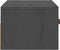 vidaXL - Nachtkastjes - 2 - st - wandgemonteerd - 40x29,5x22 - cm - grijs