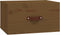vidaXL - Nachtkastjes - 2 - st - wandgemonteerd - 40x29,5x22 - cm - honingbruin